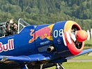 Eine Maschine der Flying Bulls. (Bild öffnet sich in einem neuen Fenster)