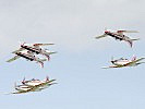 Eindrucksvolle Kunstflugvorführung der "Wings of Storm". (Bild öffnet sich in einem neuen Fenster)