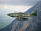 Die Me 262 war das erste Serien-Militärflugzeug mit Strahltriebwerken. (Bild öffnet sich in einem neuen Fenster)