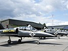 Die L-39 "Albatros" des Breitling Jet Team. (Bild öffnet sich in einem neuen Fenster)
