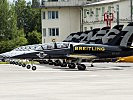 Die Maschinen des Teams in neuen Farben: Schwarz-Anthrazit. (Bild öffnet sich in einem neuen Fenster)