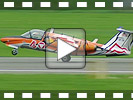 Solovorführungen der Saab 105 OE und des Eurofighter Typhoon