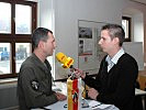 Der Übungsleiter beim Interview. (Bild öffnet sich in einem neuen Fenster)
