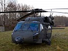 Auch die ersten Hubschrauber sind in der Khevenhüller-Kaserne gelandet. (Bild öffnet sich in einem neuen Fenster)
