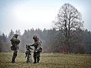 Die Soldaten des leichten Fliegerabwehr-Lenkwaffentrupps... (Bild öffnet sich in einem neuen Fenster)