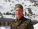 Hauptfeldwebel Martin Englmann aus Deutschland.
