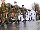 Soldaten aus den fünf Gastnationen waren ebenfalls dabei. (Bild öffnet sich in einem neuen Fenster)