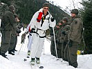 Brigadier Konzett, der Erfinder der Edelweiss Raid, ist heuer selbst dabei.