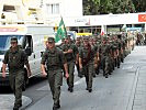 Die Soldaten des Jägerbataillons 24 in Lienz.