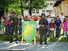 Die Abschlussparade - ein Erlebnis für Groß und Klein. (Bild öffnet sich in einem neuen Fenster)