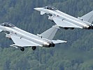 Eurofighter überwachen den Luftraum. (Bild öffnet sich in einem neuen Fenster)