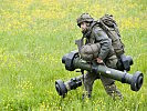 Munition wird in die Waffenstellungen gebracht. (Bild öffnet sich in einem neuen Fenster)