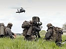 Panzerabwehrlenkwaffe "Bill" bezieht Riegelstellung. (Bild öffnet sich in einem neuen Fenster)