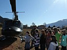 Eine Agusta Bell 212 ganz aus der Nähe betrachtet. (Bild öffnet sich in einem neuen Fenster)