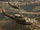Belgische A-109 und AB 212 als multinationaler Verband. (Bild öffnet sich in einem neuen Fenster)