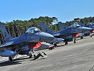 Portugiesische F-16 Abfangjäger. (Bild öffnet sich in einem neuen Fenster)