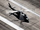 Eine belgische A-109 wartet auf die Starterlaubnis. (Bild öffnet sich in einem neuen Fenster)