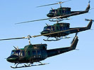 Die Helikopterbesatzungen bewältigen eine Distanz von 2.000 Kilometern.
