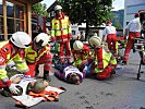 Der Samariterbund ist Teil des Katastrophenschutzes bei der "Terrex 2012". (Bild öffnet sich in einem neuen Fenster)