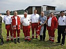 Die Führungsspitzen der Rettungsorganisationen. (Bild öffnet sich in einem neuen Fenster)