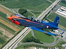 Erstmalig wurde die neulackierte PC-7 bei der AIRPOWER13 präsentiert. (Bild öffnet sich in einem neuen Fenster)