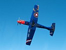 Die PC-7 Viper mit der Jubiläumslackierung.