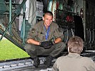 C-130-Transportmaschinen bringen die Ersatzteile nach Zeltweg. (Bild öffnet sich in einem neuen Fenster)