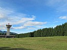 Ruhig ist es rund um das Radar am Fliegerhorst Hinterstoisser in Zeltweg. (Bild öffnet sich in einem neuen Fenster)