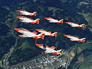 ...Patrulla Aguila am Himmel über der Steiermark. (Bild öffnet sich in einem neuen Fenster)
