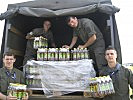 70.000 Liter Bier und drei Kühl-Lkw mit Softdrinks für die Besucher.