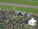 Die Sanitätshilfsstellen am Static Display bei der AIRPOWER13... (Bild öffnet sich in einem neuen Fenster)