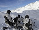 Gebirgskampf ist und bleibt eine Herausforderung für jeden Gebirgsjäger. (Bild öffnet sich in einem neuen Fenster)