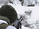 Sicherung der Bewegungslinie im Gebirge durch einen Vorposten. (Bild öffnet sich in einem neuen Fenster)
