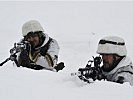 ...und Infanteristen im Hochgebirge. (Bild öffnet sich in einem neuen Fenster)