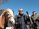 Bundespräsident Fischer und General Entacher waren beeindruckt. (Bild öffnet sich in einem neuen Fenster)