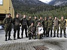 Teilnehmer der Schweizer Armee. (Bild öffnet sich in einem neuen Fenster)