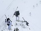 Auch der zweite Tag konfrontiert die Soldaten mit einer schwierigen Tour. (Bild öffnet sich in einem neuen Fenster)