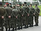 Die Jungakademikerin übt im Jägerbataillon Oberösterreich. (Bild öffnet sich in einem neuen Fenster)