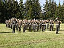Für den musikalischen Rahmen sorgte die Militärmusik Niederösterreich. (Bild öffnet sich in einem neuen Fenster)