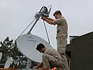 Die Satellitenverbindung wird errichtet. (Bild öffnet sich in einem neuen Fenster)