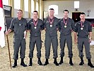 1. Platz: Die Mannschaft Salzburg. (Bild öffnet sich in einem neuen Fenster)