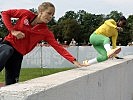 Dänemark gegen Brasilien. (Bild öffnet sich in einem neuen Fenster)