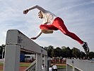Markus Weber nimmt die Balkenstiege mit vollem Speed. (Bild öffnet sich in einem neuen Fenster)