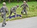 Der Sanitäter aus Salzburg war in seinem Element. (Bild öffnet sich in einem neuen Fenster)