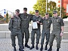 Das Siegerteam der Salzburger Pioniere. (Bild öffnet sich in einem neuen Fenster)