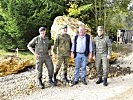 V.l.: Lippert, Schmidt, Teufel und Gruber. (Bild öffnet sich in einem neuen Fenster)
