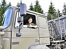 Sattelmuldenfahrer Wachtmeister Florian Seibert. (Bild öffnet sich in einem neuen Fenster)