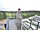 Seit 4 Wochen berichtet Offiziersstellvertreter Karl Schön von der Übung. (Bild öffnet sich in einem neuen Fenster)