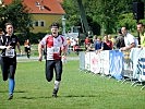 Die Polin Hanna Wisniewska und Christian Wartbichler beim Zieleinlauf. (Bild öffnet sich in einem neuen Fenster)