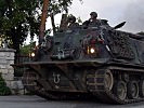 Mehr als 50 Tonnen wiegt der Bergepanzer M-88. (Bild öffnet sich in einem neuen Fenster)